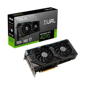 Tarjeta Grafica Asus Geforce Rtx 4070 12gb Gddr6x Dual (Dual-rtx4070-12g) 192 Bit - Imagen 1