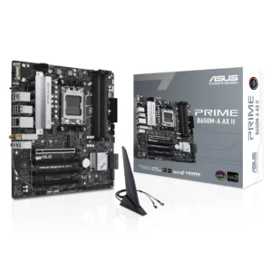 Placa Asus (Prime B650m-a Ax Ii) Am5, Wifi, Micro-atx, Ddr5 - Imagen 1