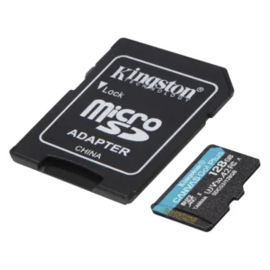 Memoria Micro Sd Kingston Canvas Go! Plus 128gb (Sdcg3/128gb) Con Card Adaptador, 170mb/s, 90mb/s - Imagen 3