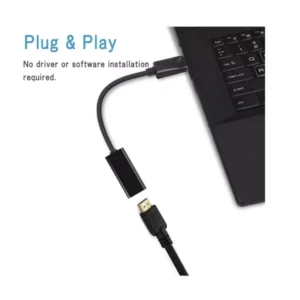 Adaptador Dp A Hdmi, Negro - Imagen 4