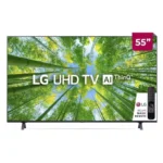 Monitor Tv Lg Smart Uhd Uq8050 55" (55uq8050psb) 4k, Thinq Ai, Bt, Usb, 3 Hdmi