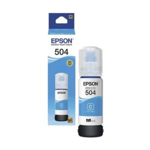 Tinta Epson 504 T504220 Cian (C13t03n22a) L4150/l4160/l6171 +, 70ml - Imagen 1