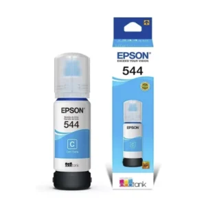 Tinta Epson 544 T544220 Cian (C13t00n22a) L1110/l1210/l1250/l3110/l3150/l3250/l3251/l3260/l3560/l5190/l5290/l5590, 65ml - Imagen 1