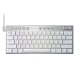 Teclado Redragon Horus Mini 60% (K632w-rgb) Gaming, Blanco, Mecanico, Switch Rojo, Led-rgb