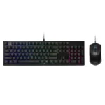 Combo Cooler Master Ms111 (Ms-111-kkmf1-ls) Gaming, Teclado+mouse, Semi-mecanico, Led-rgb