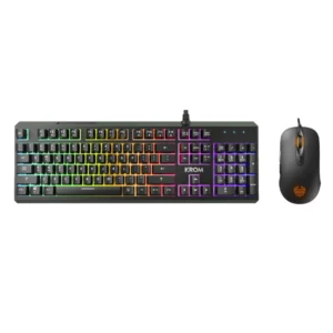 Combo Krom Kaleido (Nxkromkaleido) Gaming, Teclado+mouse, Semi-mecanico, Led-rgb - Imagen 1