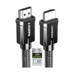 Cable Hdmi A Hdmi Ugreen Hd135 (80602) Uhd, 2.1, 4k/8k, Hasta 240hz, 3 Metros