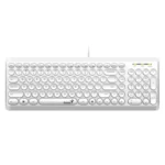 Teclado Genius Slimstar Q200 (31310020411) Blanco, Tecla Redonda