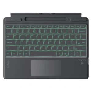 Teclado Inalambrico Inateck Surface Pro 9 (Kb05113) Panel Tactil, Bluetooth, Soporte Para Boligrafo, Led 7 Colores - Imagen 1