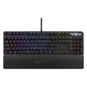 Teclado Asus Tuf Gaming K3 (Ra05 Tuf Gaming K3/rd/us) Gaming, Negro, Mecanico, Switch Rojo, Led-rgb - Imagen 2