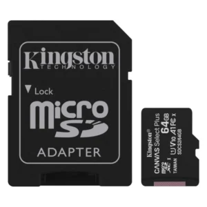 Memoria Micro Sd Kingston 64gb (Sdcs2/64gb) Con Card Adaptador, Canvas Plus, 100mb/s - Imagen 2