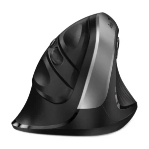 Mouse Inalambrico Genius Vertical Ergo 8250s (31030031401) Negro, Ergonomico, 1600 Dpi, 6 Botones - Imagen 1