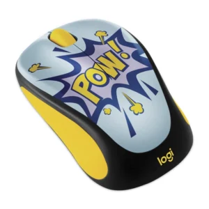 Mouse Inalambrico Logitech M317c Pow (910-006122) Negro Con Amarillo, 1000 Dpi - Imagen 2