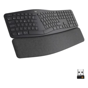 Teclado Inalambrico Logitech Ergo K860 (920-009845) Negro, Bluetooth, Ergonomico - Imagen 2