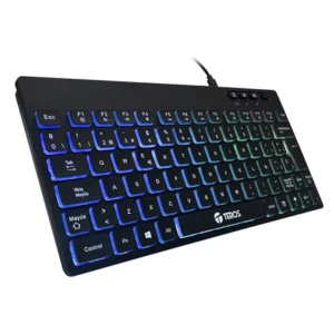 Teclado Inalambrico Teros 60% (Te-4066g) Negro, Bluetooth, Led-rgb - Imagen 2