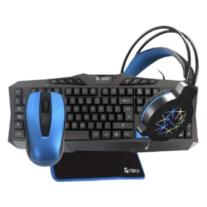 Kit 4 En 1 Teros ( Te-4050b ) Teclado+mouse+auricular+pad Mouse | Led- Rgb - Imagen 2