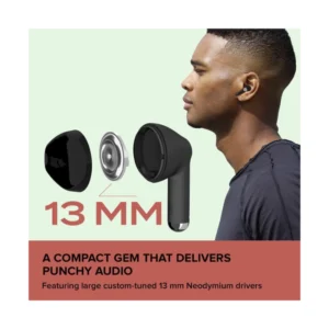 AURICULAR BLUETOOTH CREATIVE ZEN AIR DOT ( 51EF1120AA000 ) NEGRO, BLUETOOTH 5.3, TOUCH - Imagen 3