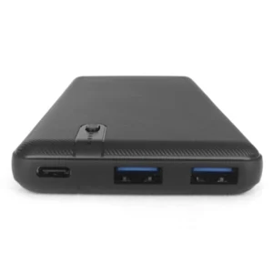 Power Bank Teros (Te-7053n) Negro, Usb-c A Usb, 2 Salidas Usb, 10000mah - Imagen 3