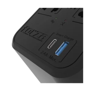 Estabilizador Forza 8 Tomas (Fvr-1222Usb V2) 1200Va, 600W, X1 Usb/Usb-C - Imagen 3