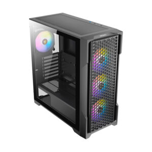 Case Antec Ax90 Black (0-761345-10063-2) Sin Fuente, Negro, Atx, 1 Panel Vidrio, X4 Fan, Led-rgb - Imagen 3