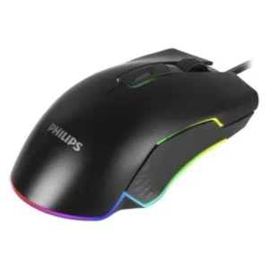 Mouse Philips G201 (Spk9201bl) Gaming, Negro, 6400 Dpi, Led-rgb - Imagen 3