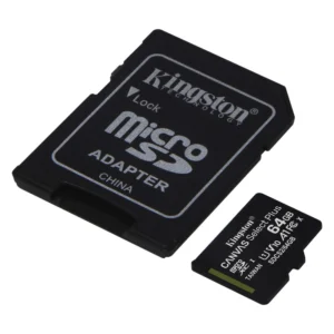 Memoria Micro Sd Kingston 64gb (Sdcs2/64gb) Con Card Adaptador, Canvas Plus, 100mb/s - Imagen 3