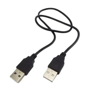 Cable De Datos Usb 2.0 Macho/macho, 60cm, Negro - Imagen 3