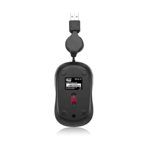 Mouse Adesso Imouse S8b (Imouse S8b) Negro, Retractil, 1600 Dpi - Imagen 3