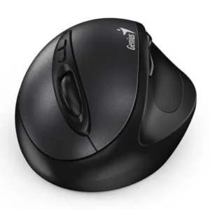 Mouse Inalambrico Genius Vertical Ergo 8300s (31030037400) Negro, Ergonomico, 1600 Dpi, 7 Botones - Imagen 3