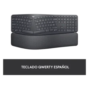 Teclado Inalambrico Logitech Ergo K860 (920-009845) Negro, Bluetooth, Ergonomico - Imagen 3