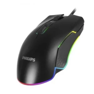 Mouse Philips G201 (Spk9201bl) Gaming, Negro, 6400 Dpi, Led-rgb - Imagen 4