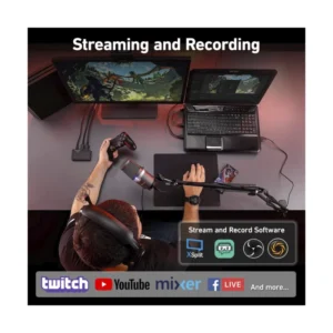 Kit Streaming Avermedia Live Streamer 311 (61bo311000ae) Microfono, Camara Fhd 60 Fps, Switch Live Gamer - Imagen 4