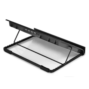 COOLER PARA LAPTOP DEEP COOL N9 EX ( DP-N248-N9EBK ) NEGRO, ALUMINIO, PARA 12" AL 17", X2 FAN - Imagen 4