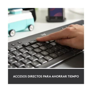 Teclado Inalambrico Logitech K650 (920-010910) Negro, Bluetooth - Imagen 4