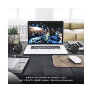 Parlante Xtech Ikonic (Xts-111) 5w, Negro Con Rojo - Imagen 4