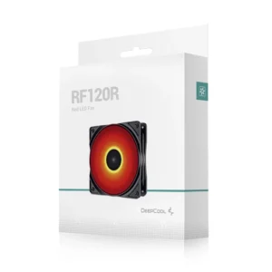 Cooler Para Case Deep Cool Rf120r (Dp-fled-rf120-rd) 120mm, Conector 3 Pines/+ Lp4, Led-rojo - Imagen 5