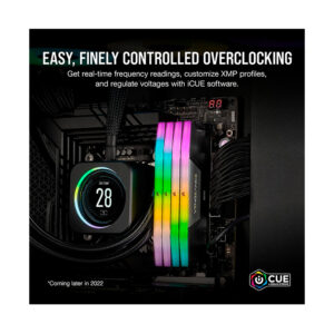 Memoria Ram Corsair Vengeance Rgb Ddr5 32gb(2x16)/6400 (Cmh32gx5m2b6400c36) Negro, Led-rgb - Imagen 5