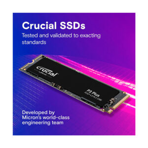 Ssd Solido M.2 Crucial P3 Plus 1tb (Ct1000p3pssd8) 80mm. Nvme Pcie. 5000mb/s, 3600mb/s, Gen4 X 4 - Imagen 5