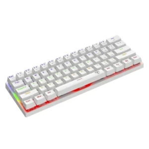 Teclado T-dagger Arena 60% (T-tgk321w-br) Gaming, Mecanico, Blanco, Switch Marron, Led-rgb - Imagen 5