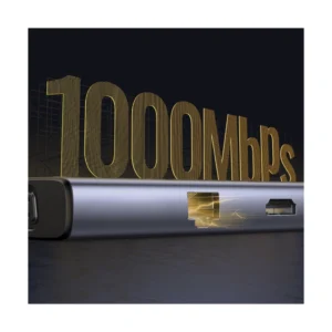 Adaptador Usb-c A 9 En 1 Ugreen Cm498 (15600) Cable 20cm, 3x Usb-a, X1 Hdmi, X1 Vga, X1 Rj45, X1 Sd Slot, X1 Tf Card - Imagen 5