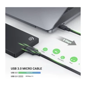 Cable Usb-c A Micro-b 3.0 Ugreen (6957303821037) Negro, 1 Metro - Imagen 5