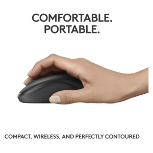 Mouse Inalambrico Logitech M240 Silent (910-007113) Negro, Bluetooth, 4000 Dpi - Imagen 5