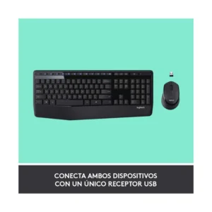 Combo Inalambrico Logitech Mk345 (920-007820) Teclado+mouse - Imagen 5