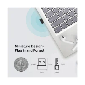 Usb Inalambrico + Bluetooth 4.2 Tp-link Ac600 (Archer T2ub Nano) Nano, 2.4ghz/200mbps, 5ghz/433mbps - Imagen 5
