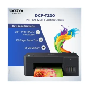 Impresora Multifuncional Brother (Dcp-t220) Con Tanque, Imprime, Escanea, Fotocopia - Imagen 5