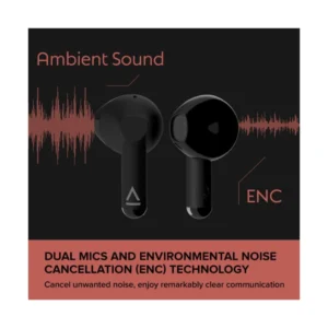 AURICULAR BLUETOOTH CREATIVE ZEN AIR DOT ( 51EF1120AA000 ) NEGRO, BLUETOOTH 5.3, TOUCH - Imagen 5