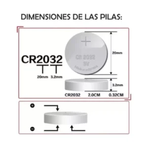 Pila De Litio Lithium Cr2032 (Cr2032) Blister X 5 Uni, 3v - Imagen 5