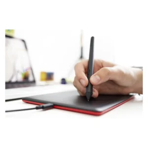 TABLETA DIGITALIZADORA WACOM + LAPIZ ONE BY SMALL ( CTL472 ) NEGRO CON ROJO, USB - Imagen 6