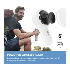 AURICULAR BLUETOOTH CREATIVE ZEN AIR ( 51EF1050AA000 ) BLANCO, BLUETOOTH 5.0, TOUCH - Imagen 6