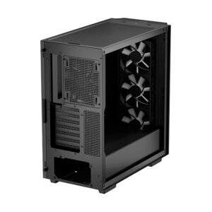 Case Deep Cool Cg 540 (R-cg540-bkage4-g-1) Sin Fuente, Negro, E-atx, 1 Panel Vidrio, X4 Fan, Led-rgb - Imagen 7